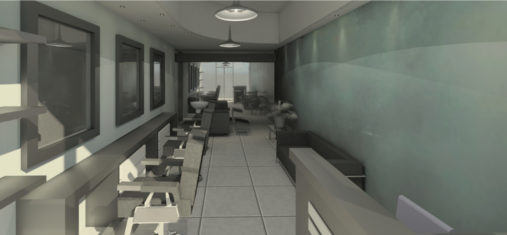 Barbershop, interior design, radisson blu,