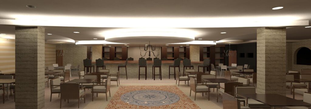 Beirut restaurant, interior design, restaurant design