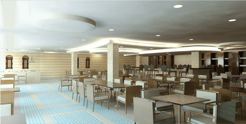 Beirut restaurant, interior design, restaurant design